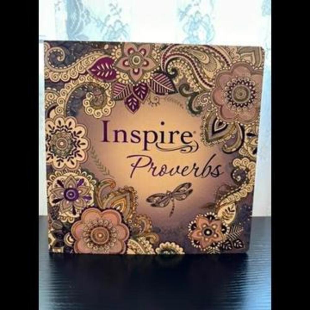 Inspire Proverbs: Creative Coloring Book with Scripture